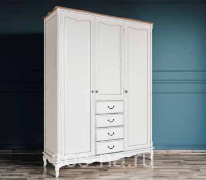 Шкаф Леонтинa для одежды с ящиками арт ST9327/34